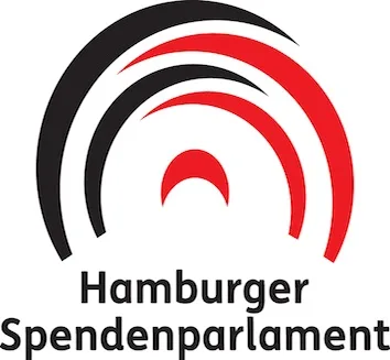 Logo vom Hamburger Spendenparlament, Förderer des Theaterensembles TRICKSTER INKLUSIV